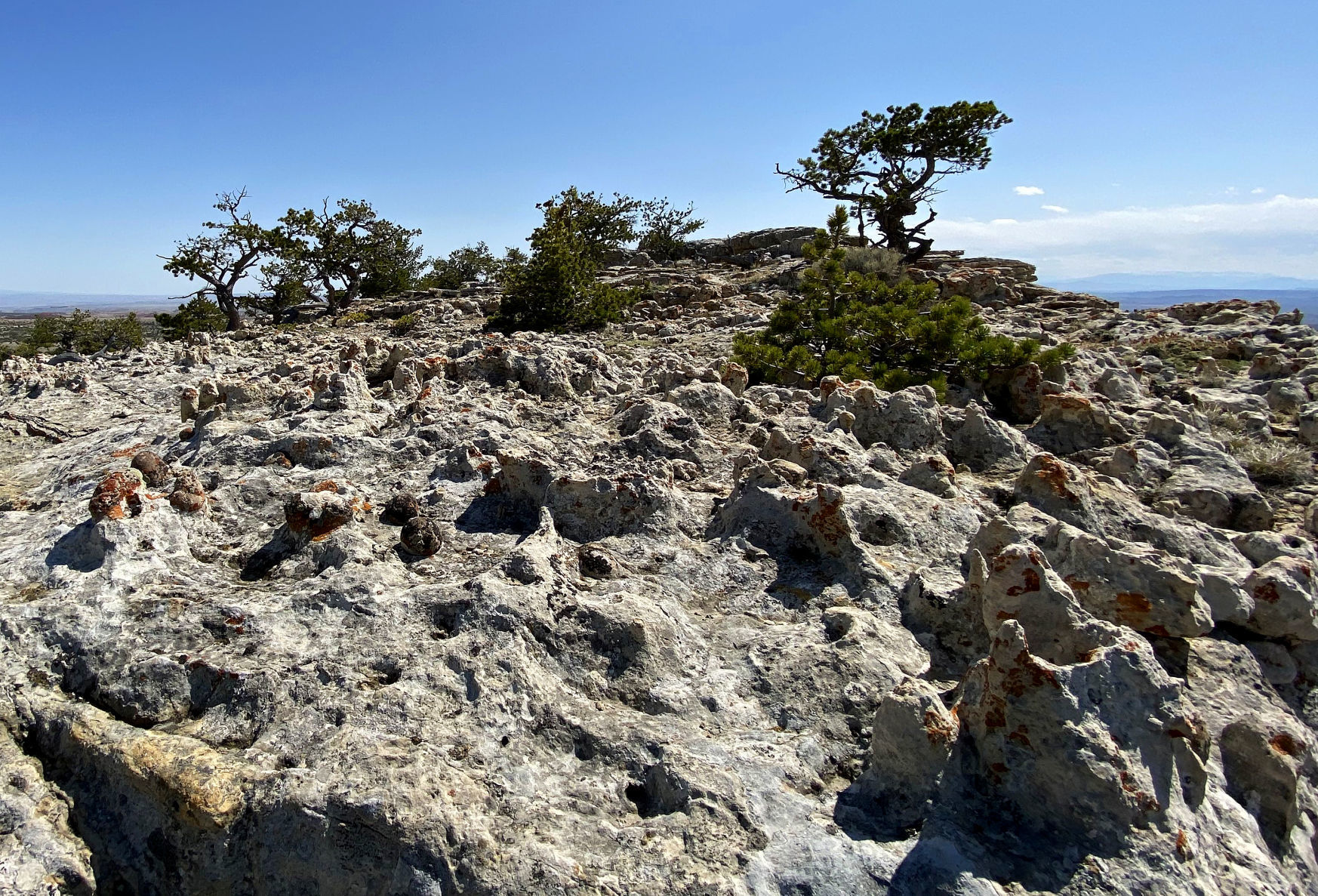 Eroded stone